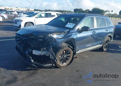 2024 Honda Cr-V Hybrid Sport-L из США, поврежденный, VIN 5J6RS5H82RL006896